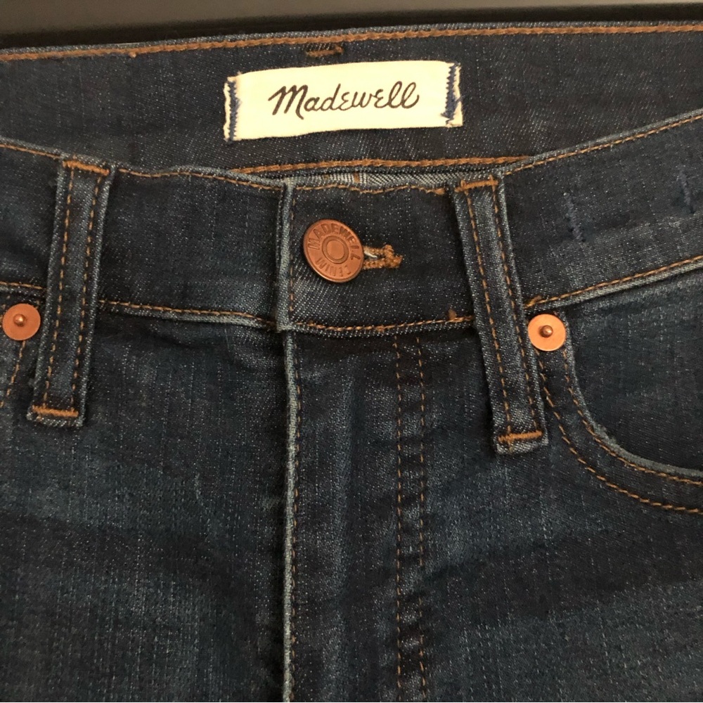 Madewell 9 inch hi rise skinny jeans- size 24 - Picture 5 of 7